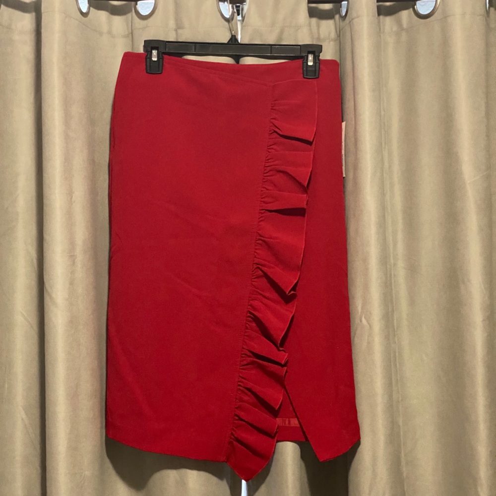 Rumba Red Pencil Skirt